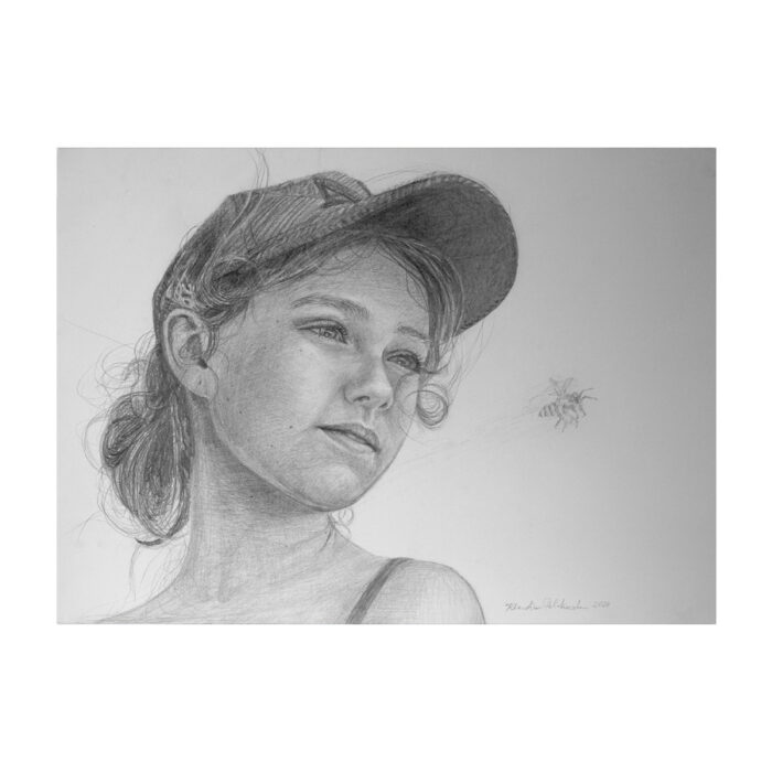 Custom portrait Original Pencil drawing: graphite or charcoal - Image 13
