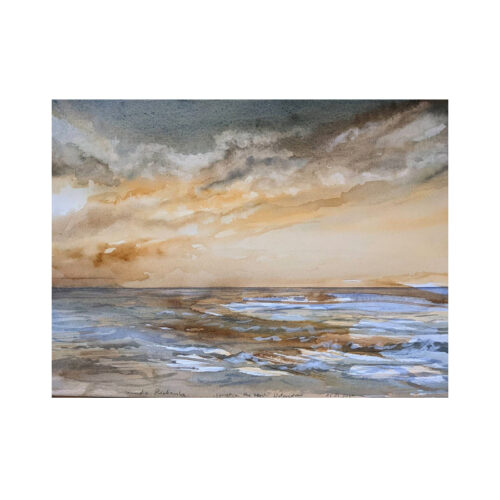 Seascape watercolour