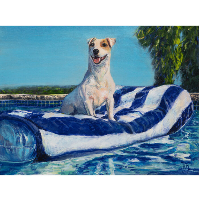 Custom Pet Portraits Original Acrylic Painting on canvas